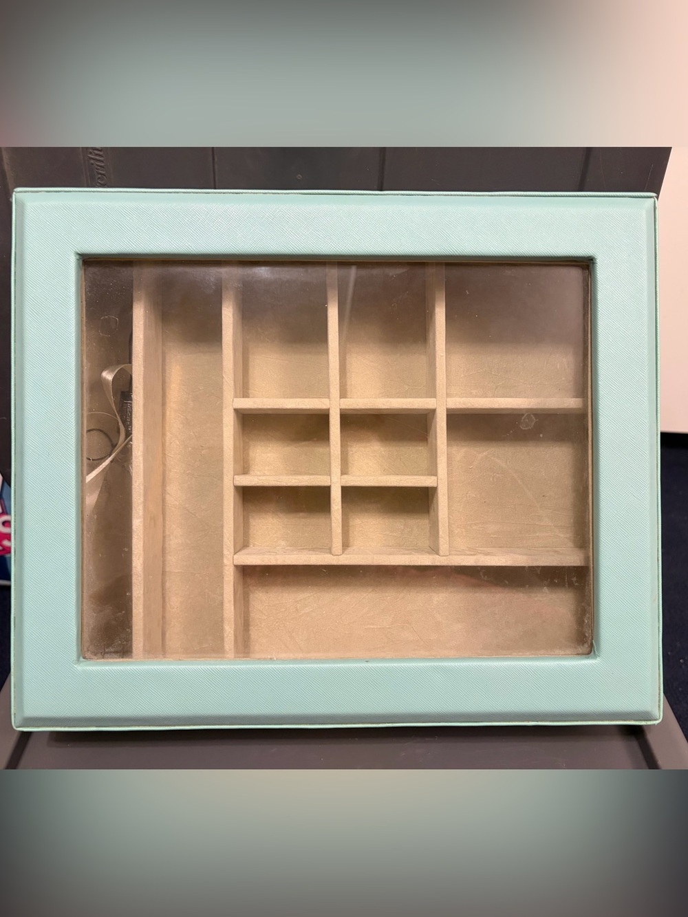Tuscan Design Tiffany Blue Jewelry Organizer